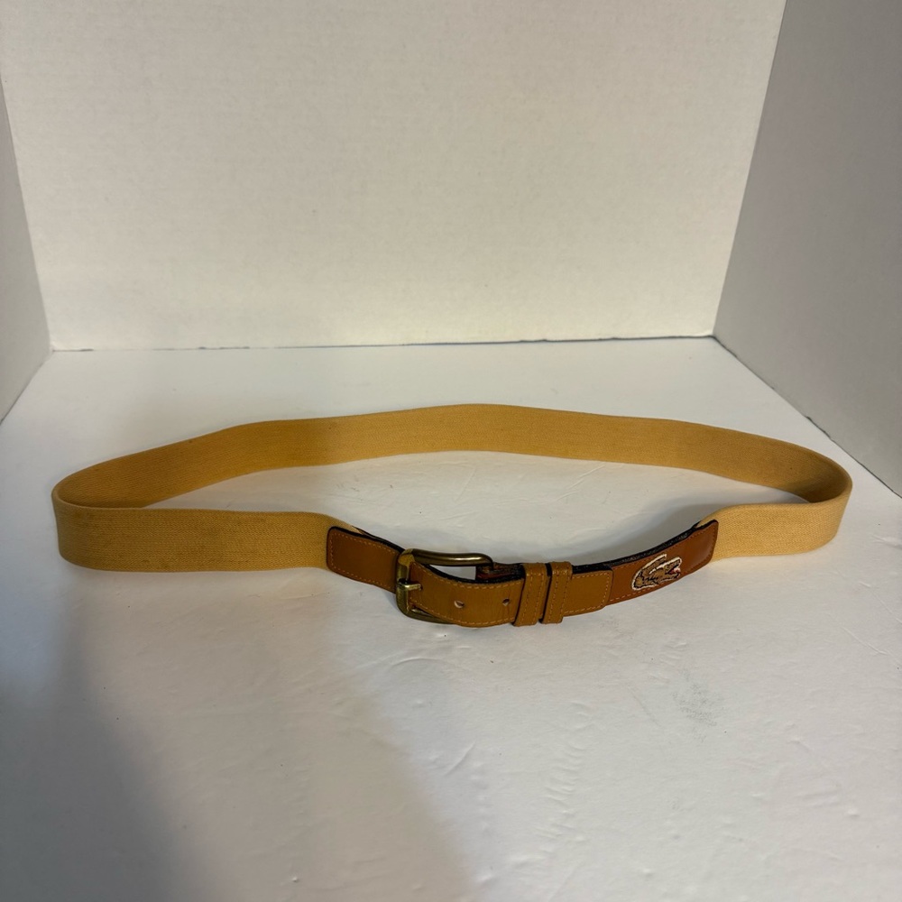 Lacoste Tan Belt